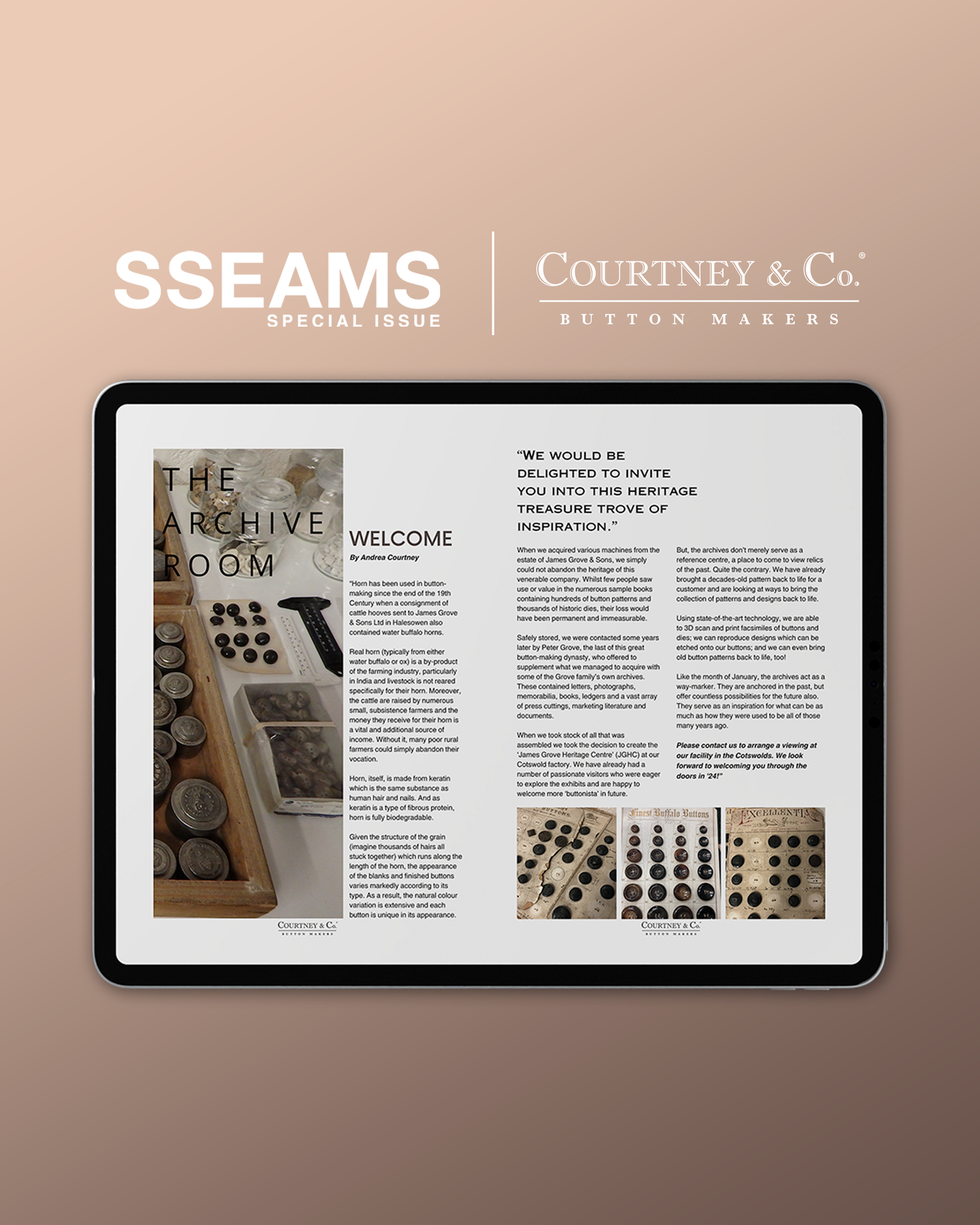 SSEAMS Special Issue - Courtney & Co.