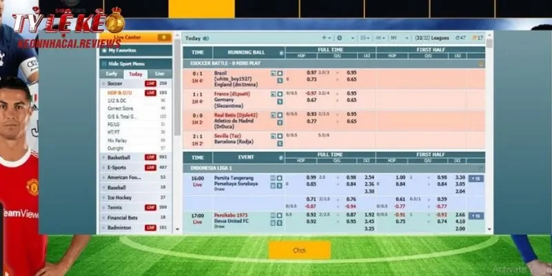 Sơ lược về bảng xếp hạng