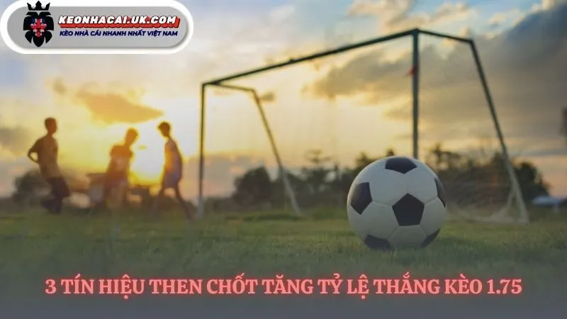 Khi dữ liệu chỉ ra kèo chấp 1.75 là gì