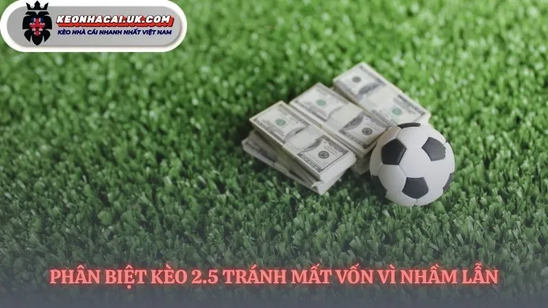 Nhận diện đúng kèo 2.5 để không mất tiền oan